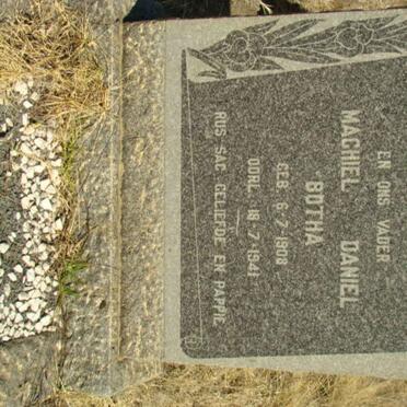 BOTHA Machiel Daniel 1908-1941