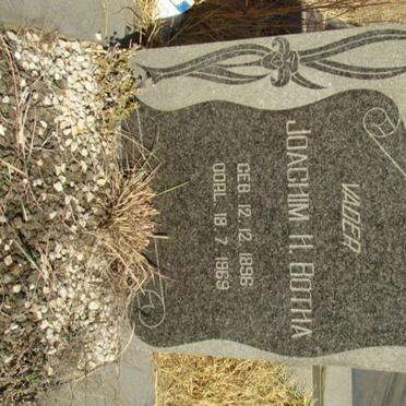 BOTHA Joachim H. 1896-1969