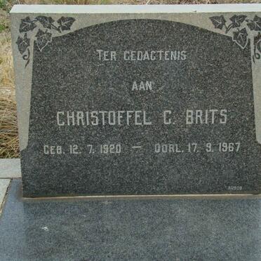 BRITS Christoffel C. 1920-1967