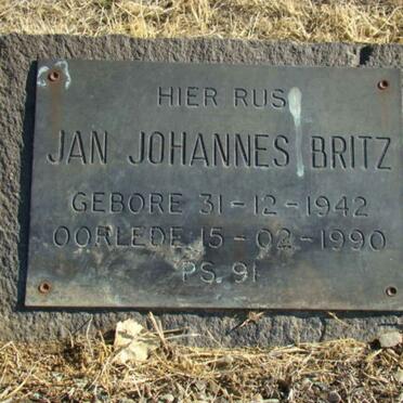 BRITZ Jan Johannes 1942-1990