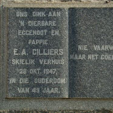 CILLIERS E.A. -1947