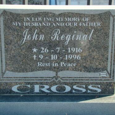 CROSS John Reginal 1916-1996