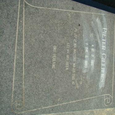 CILLIERS Pieter 1915-1993