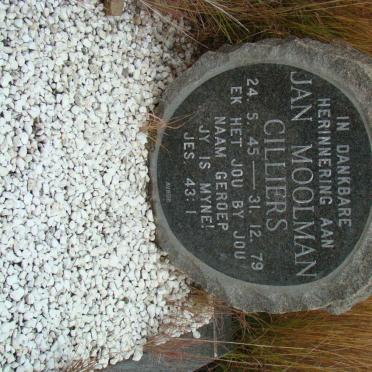 CILLIERS Jan Moolman 1945-1979