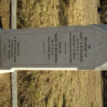 CLARKE C.V. 1873-1902 :: HOSKINS E.  -1902