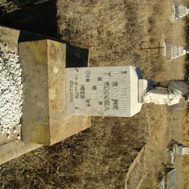 CILLIERS Lorraine Theodora 1929-1929