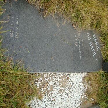 CRAUSE Manie 1919-1989