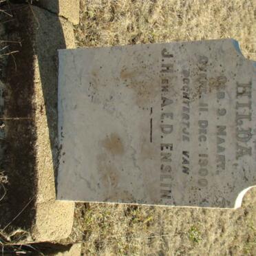 ENSLIN Hilda 1900-1900