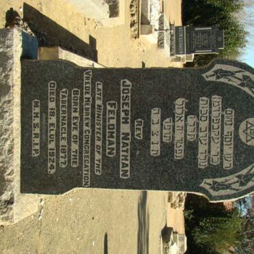 FELDMAN Joseph Nathan 1877-1924