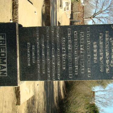 FRIEDMAN Harry -1929