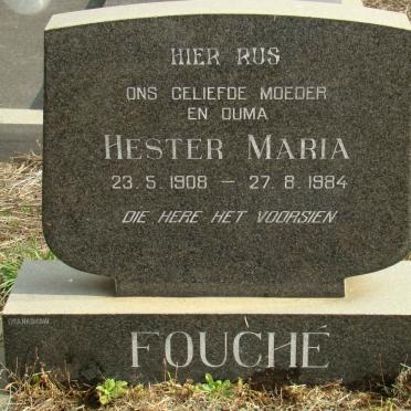 FOUCHE Hester Maria 1908-1984