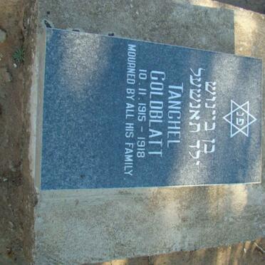 GOLDBLATT Tanchel 1915-1918