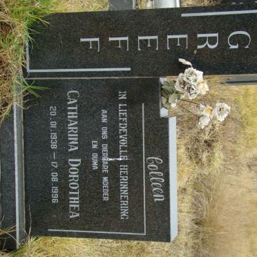 GREEFF Catharina Dorothea 1938-1996