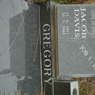 GREGORY Jacob Davis 1911-1983