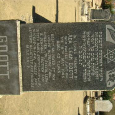 GOOTT Ada Leah -1945