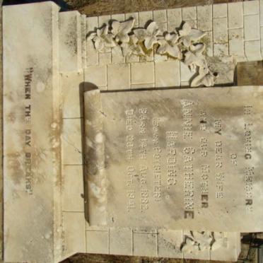 HARDING Annie Catherine nee POTGIETER 1882-1941