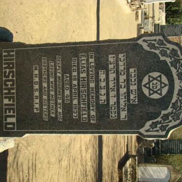 HIRSCHFIELD Elias -1937