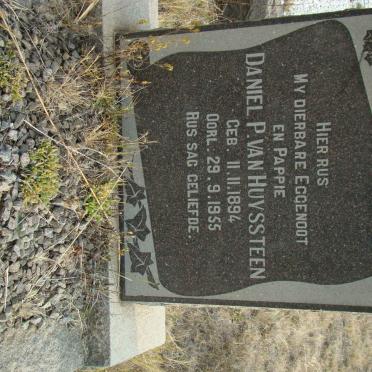 HUYSSTEEN Daniel P., van 1894-1955