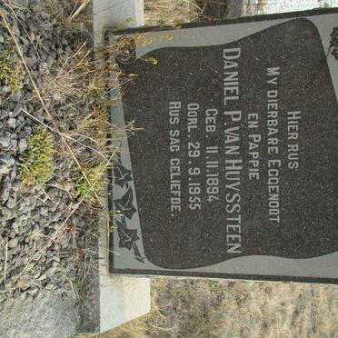 HUYSSTEEN Daniel P., van 1894-1955