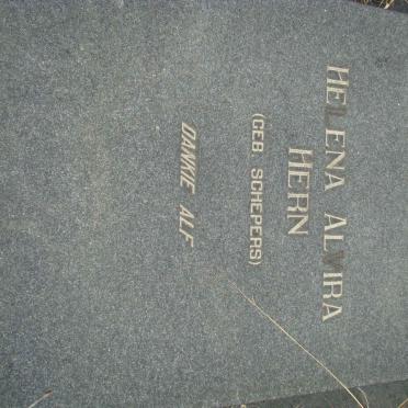 HERN Helena Alvira nee SCHEPERS