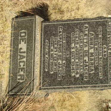 JAGER Casparus, de 1871-1950 &amp; Anna Maria Aletta ODENDAAL 1884-1945