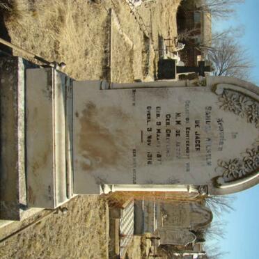 JAGER Samuel Wilhelm, de 1877-1918