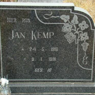 KEMP Jan 1916-1991
