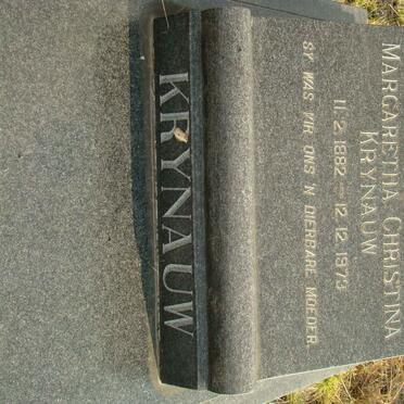 KRYNAUW Margaretha Christina 1882-1973