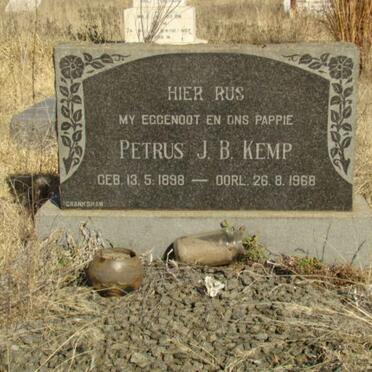 KEMP Petrus J.B. 1898-1968