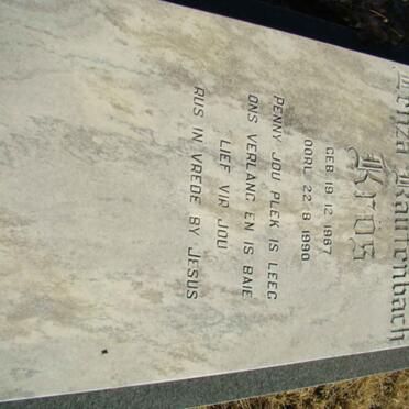 KROS Ilenza nee RAUTENBACH 1967-1990