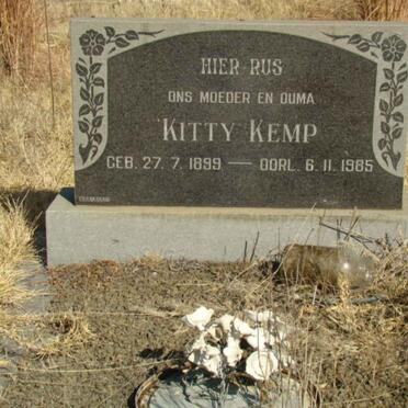 KEMP Kitty 1899-1985