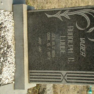 LUBBE Rudolph C. 1894-1973