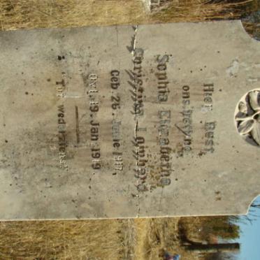 LOMBARD Sophia Elizabetha Christina 1917-1919