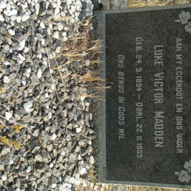 MADDEN Luke Victor 1894-1955