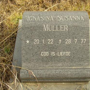 MULLER Ignasina Susanna 1922-1977