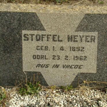MEYER Stoffel 1892-1962