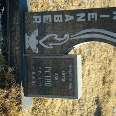 NIENABER Petro 1939-1993