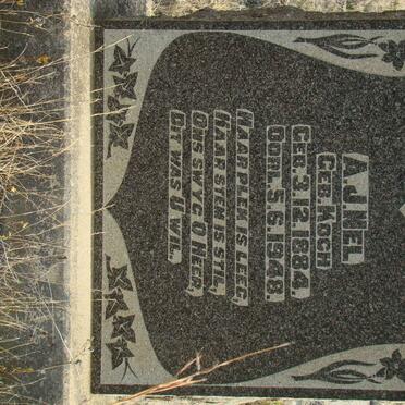 NEL A.J. nee KOGH 1884-1948