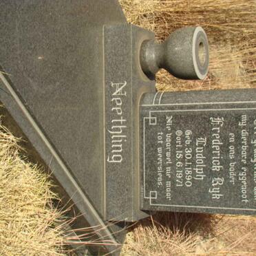 NEETHLING Frederick Ryk Rudolph 1890-1971