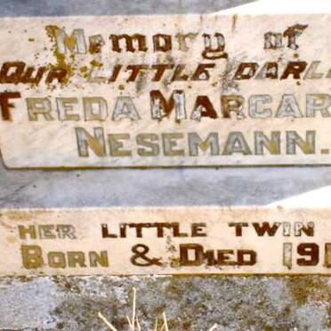 NESEMANN Freda Margaret 1917-1917 :: NESEMANN Baby 1917-1917