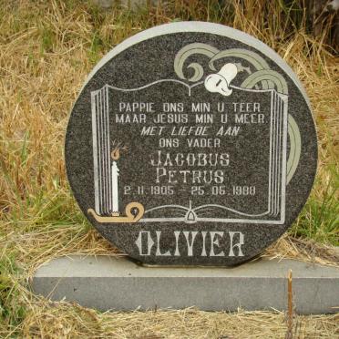 OLIVIER Jacobus Petrus 1905-1989