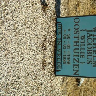 OOSTHUIZEN Wilhelm Jacobus 1906-1985