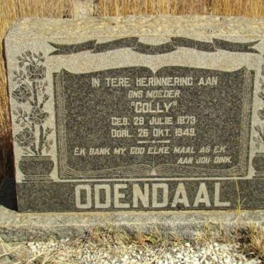 ODENDAAL Colly 1873-1949