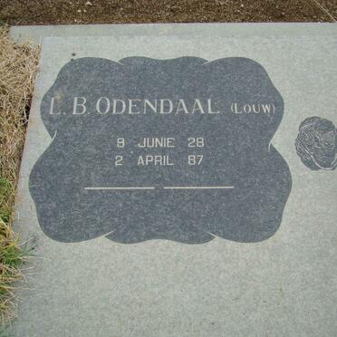 ODENDAAL L.B. 1928-1987
