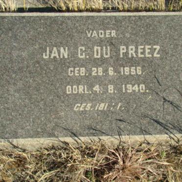 PREEZ Jan C., du 1856-1940