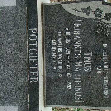 POTGIETER Johannes Marthinus 1929-1997