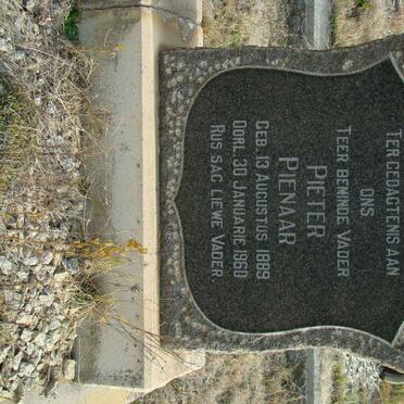 PIENAAR Pieter 1889-1960