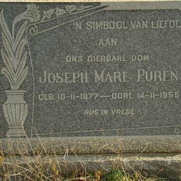 PUREN Joseph Mare 1877-1955