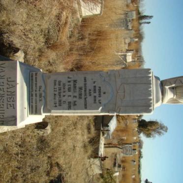 RENSBURG Maria Margaretha , Janse van nee HANCKE 1858-1942