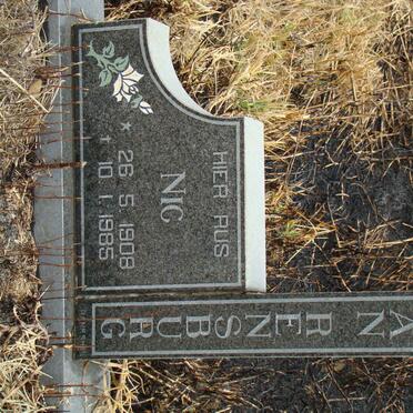 RENSBURG Nic, van 1908-1985